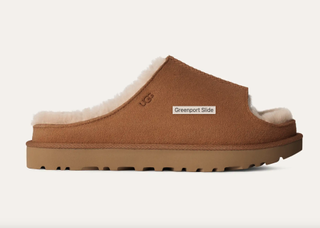 UGG Greenport Slides in Chestnut