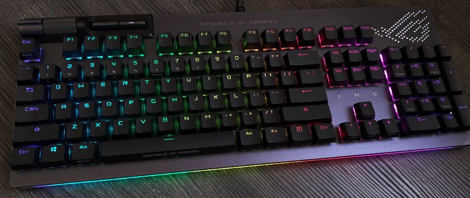 ASUS ROG Strix Flare II Animate keyboard