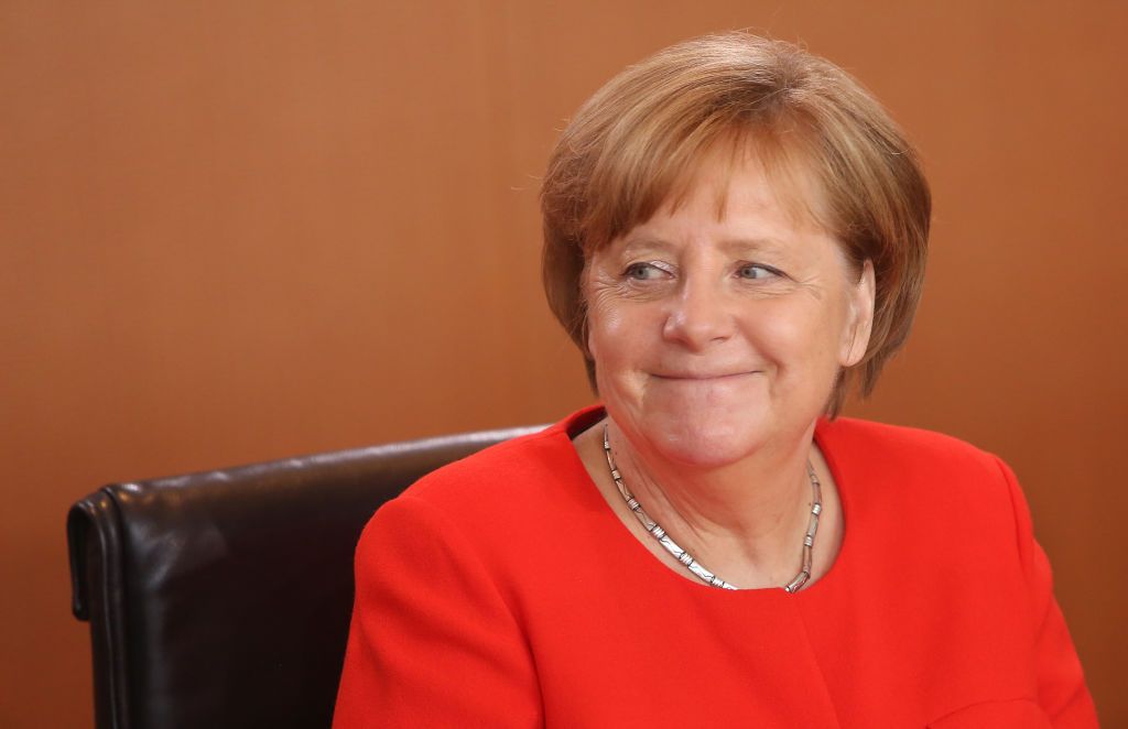 German Chancellor Angela Merkel