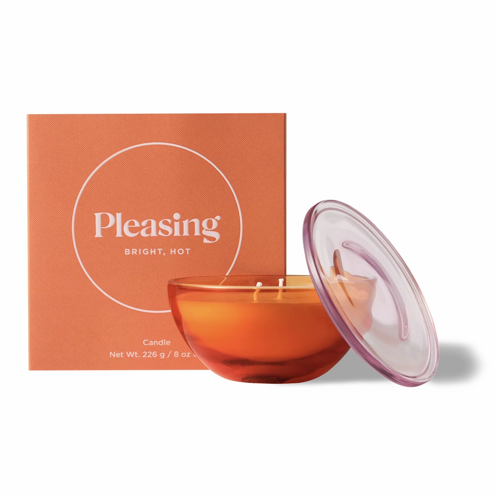 orange and pink Bright, Hot Candle from harry styles pleasing collection