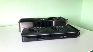 Intel Arc A770 and NVIDIA RTX 4090 Founders Ediiton