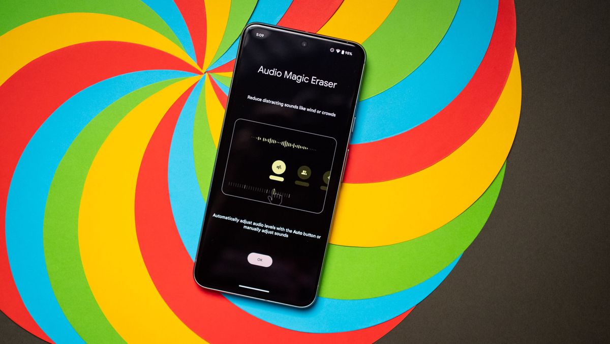 How to use Audio Magic Eraser on the Pixel 8