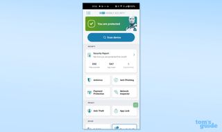 ESET Mobile Security app screen shot