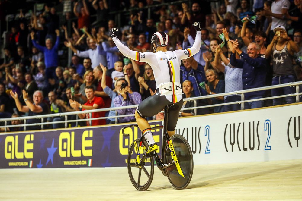 Keirin winner Maximilian Levi (Germany)