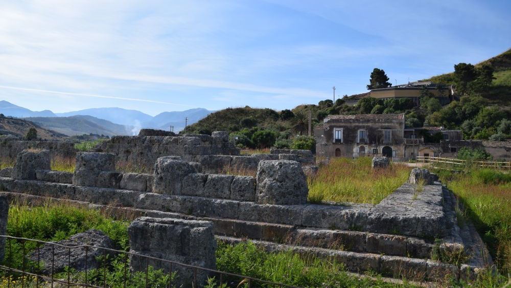 After the Greeks triumphed over the Carthaginians at the First Battle of Himera in 480 B.C., the Greeks had the Temple of Victory at Himera (shown here) built.