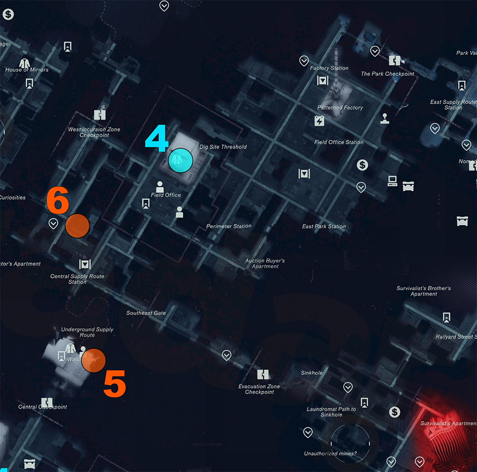 All Central Camera and Photo locations in Control Resonant