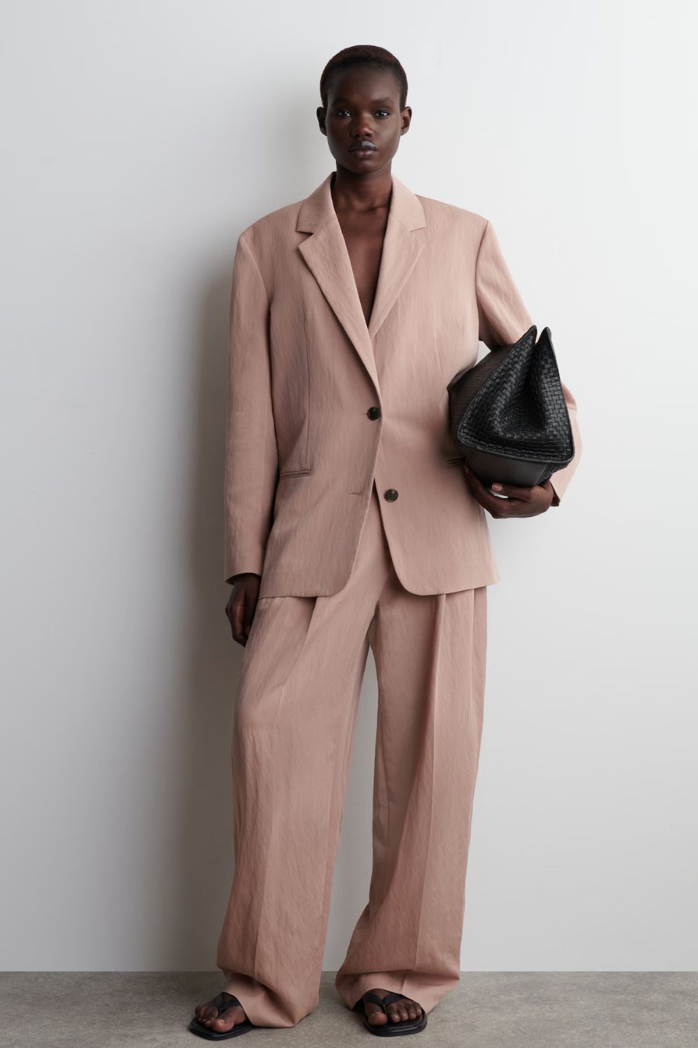 COS Relaxed Fluid Wide Leg Trousers