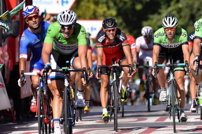 Philippe Gilbert (BMC) went early and had to settle for seventh in the end