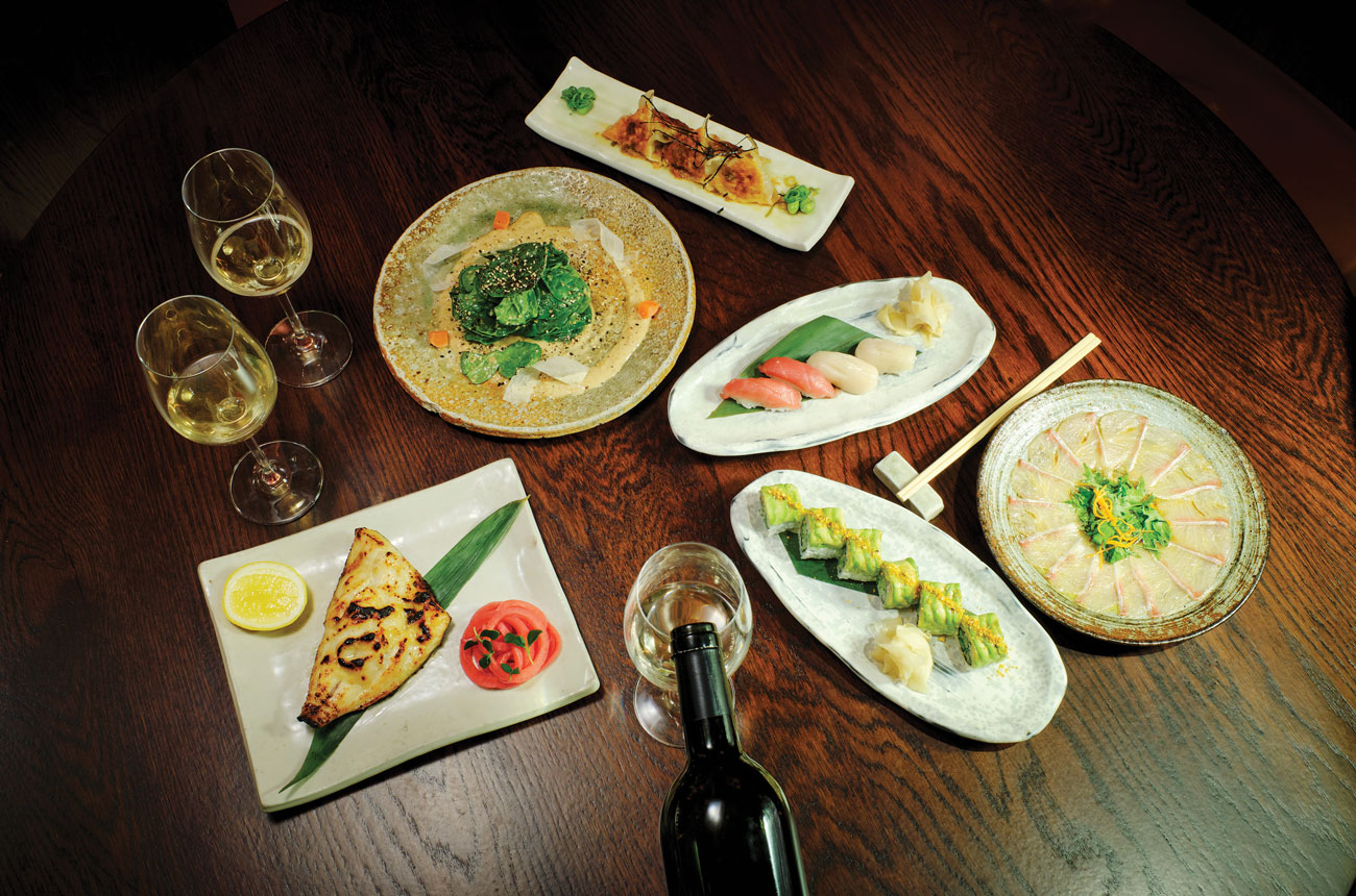 Koshu Wine food