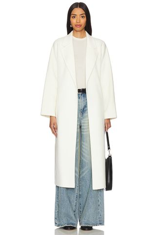 Celia Belted Double Face Coat