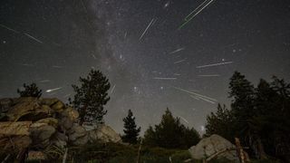 The Perseid meteor shower, which peaks in mid-August, is one of the best of the annual showers.