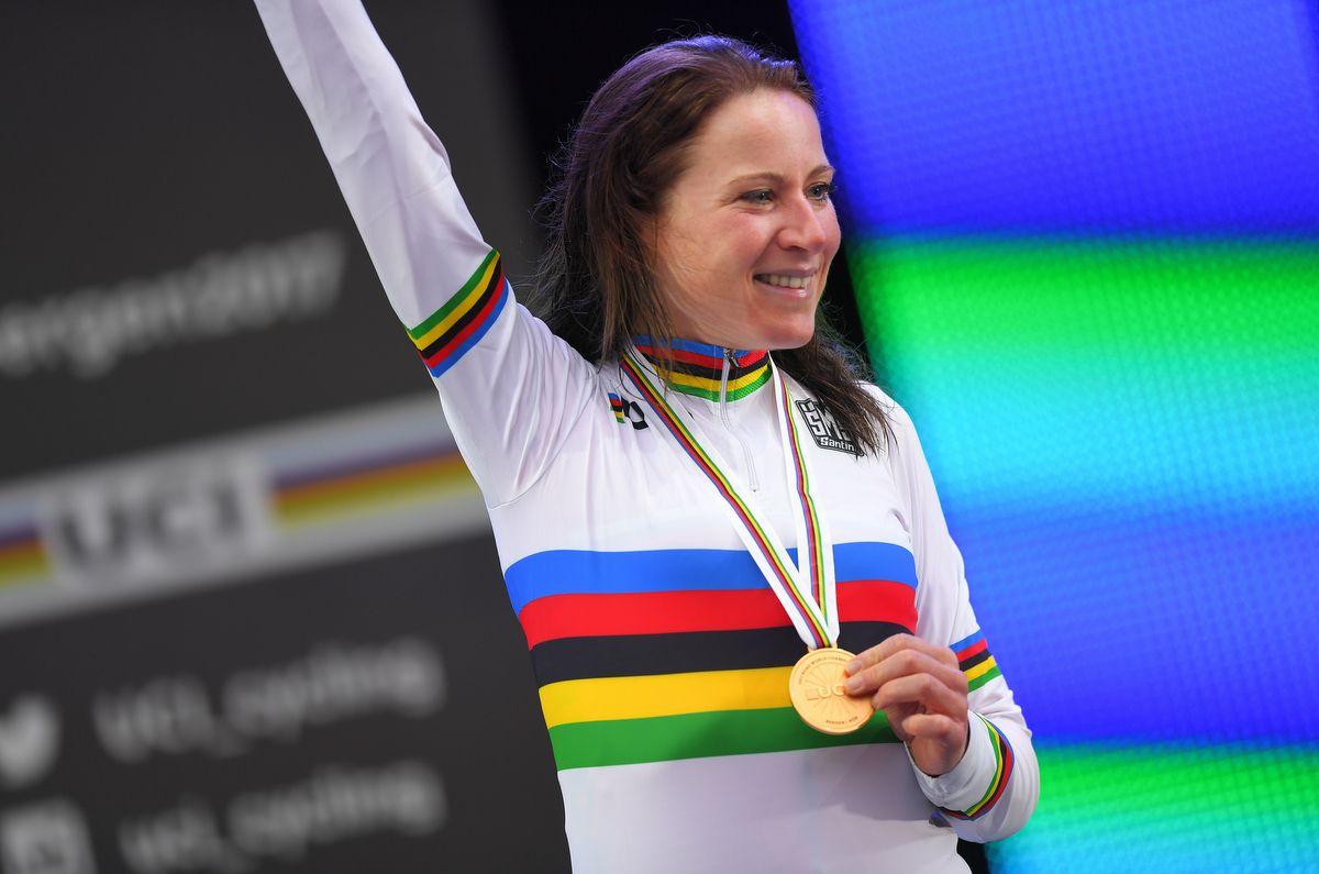 2017 world champion Annemiek van Vleuten (Netherlands)