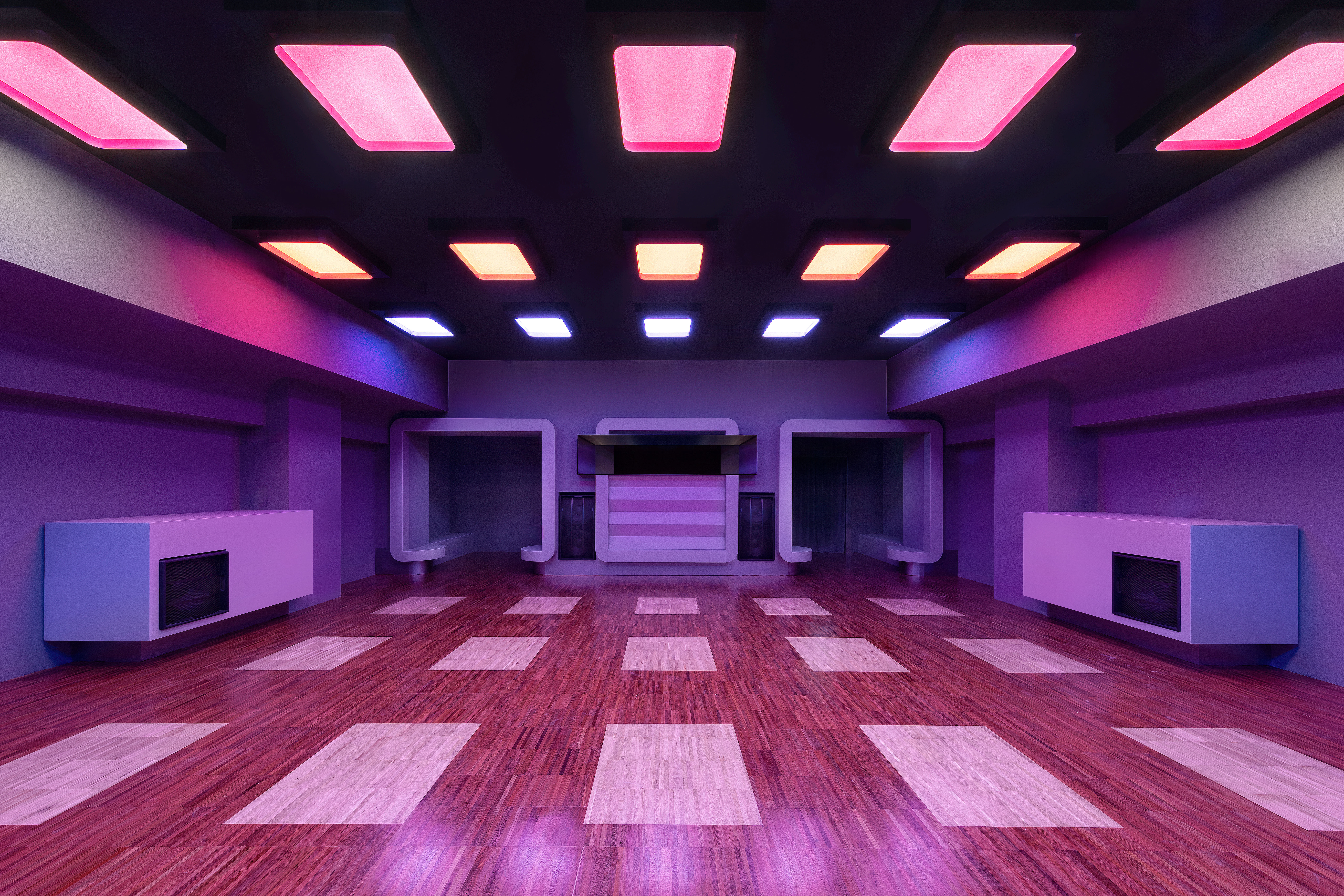 Interior of Duro club, Milano