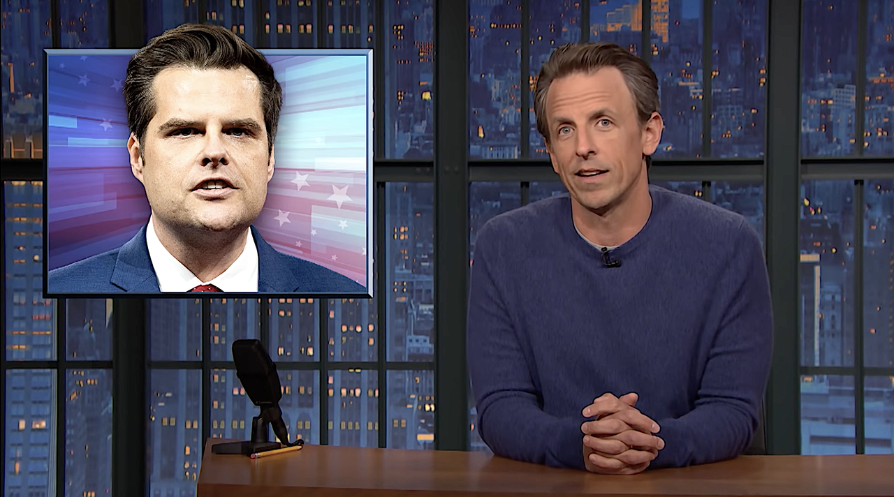 Seth Meyers on Matt Gaetz