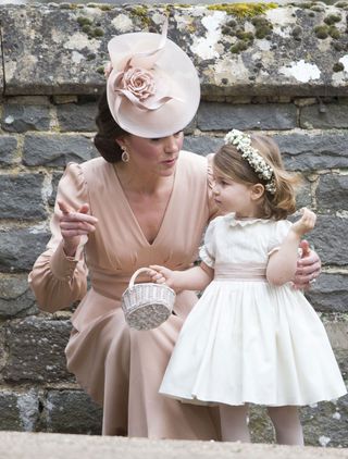 Princess Charlotte at Pippa Middleton's wedding