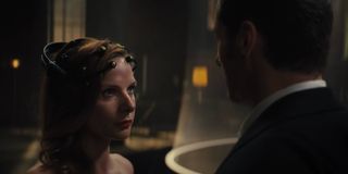 Rebecca Ferguson and Hugh Jackman in Reminiscence