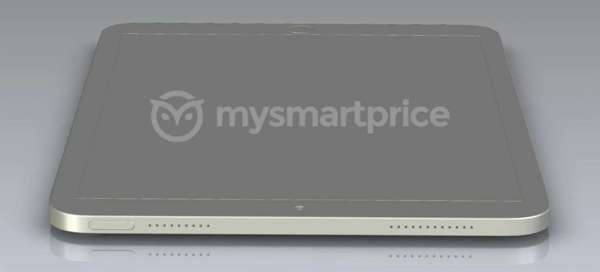 iPad 2022 CAD render
