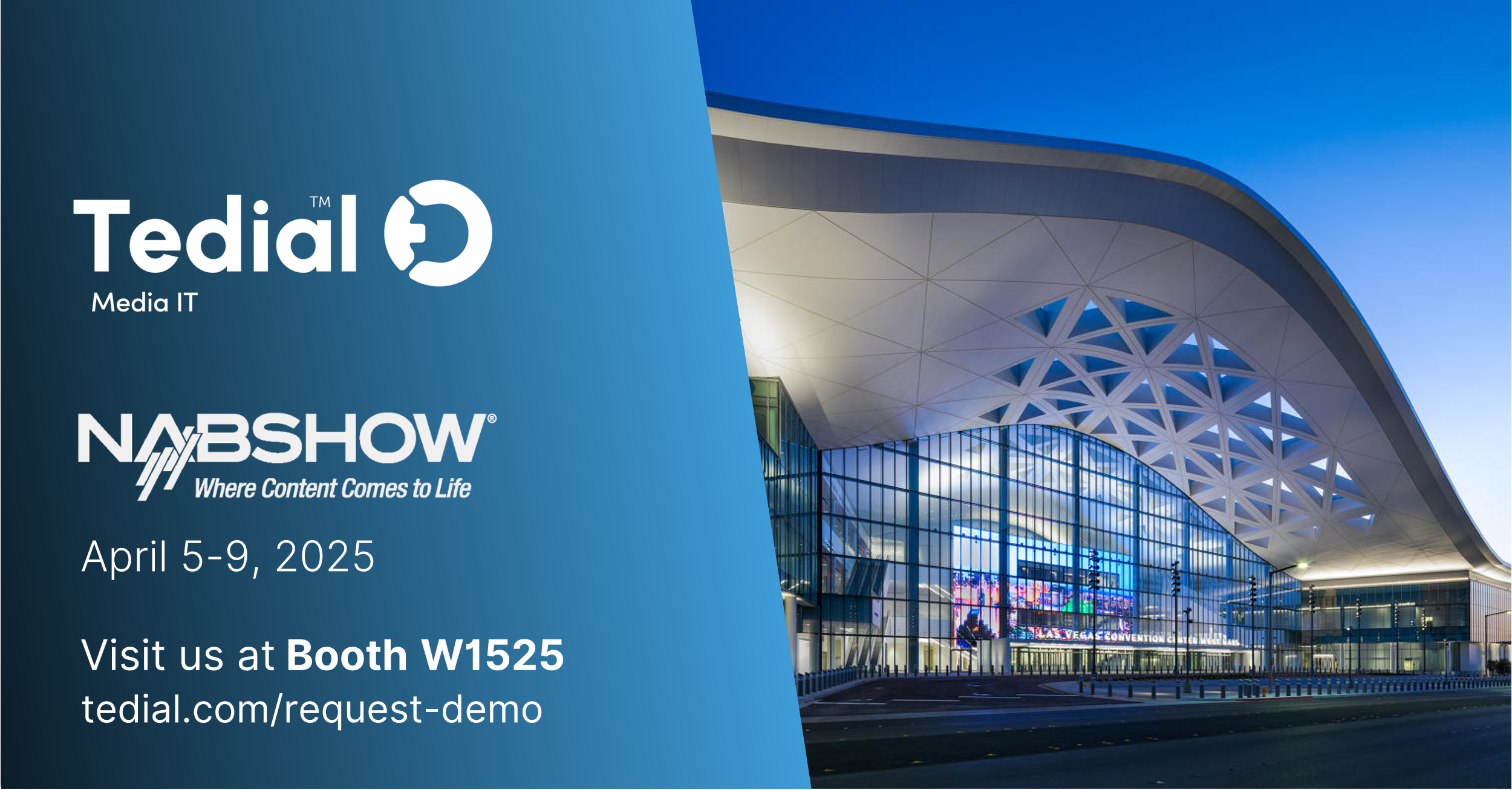 Tedial Previews 2025 NAB Show Plans | TV Tech