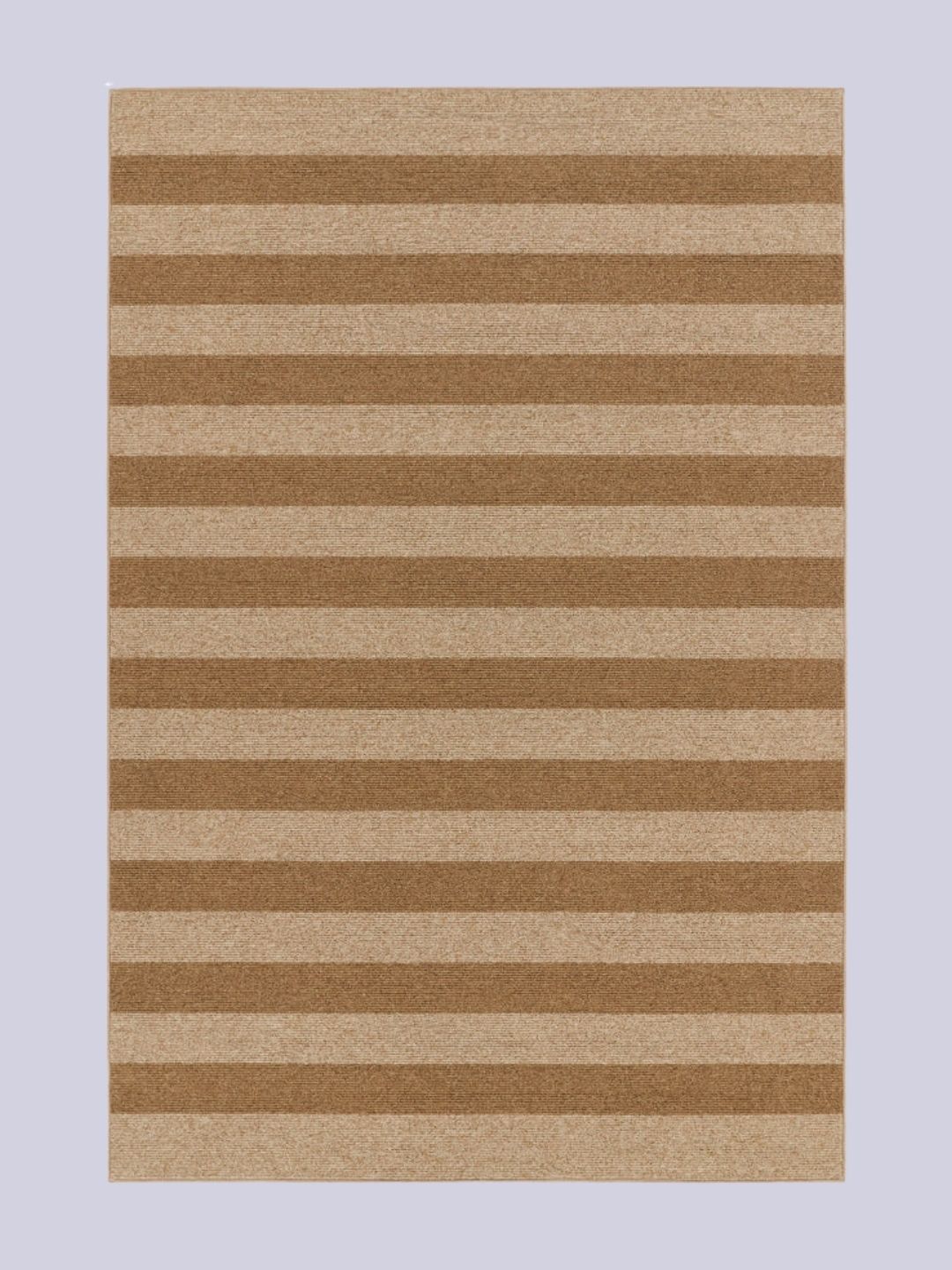Ruggable, Nolan Bold Stripe Natural &amp;amp; Dark Natural Performance Weave