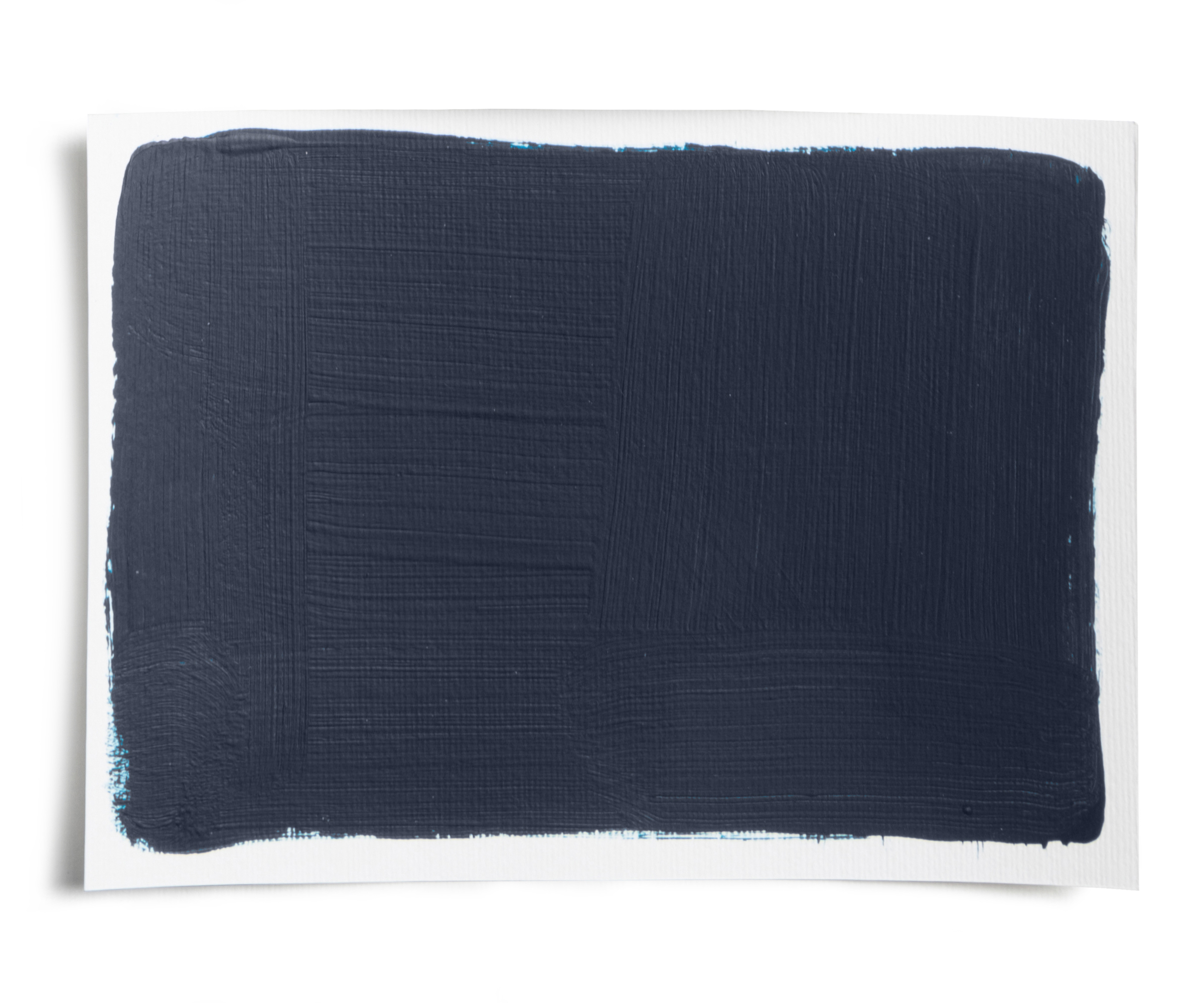 swatch of blue slow swing paint