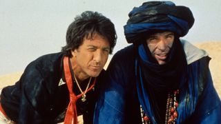 Dustin Hoffman and Warren Beatty hang out in the desert in Ishtar