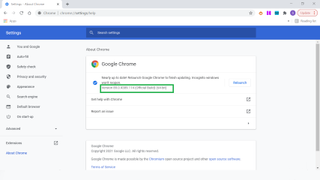 how to update Chrome