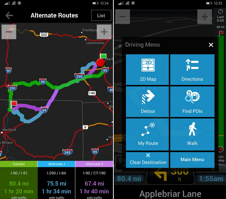 CoPilot GPS simplifies your life with CommuteMe and voice commands for ...