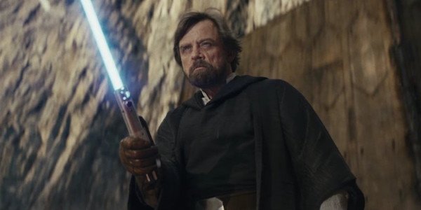 Mark Hamill as Luke Skywalker in Star Wars: The Last Jedi