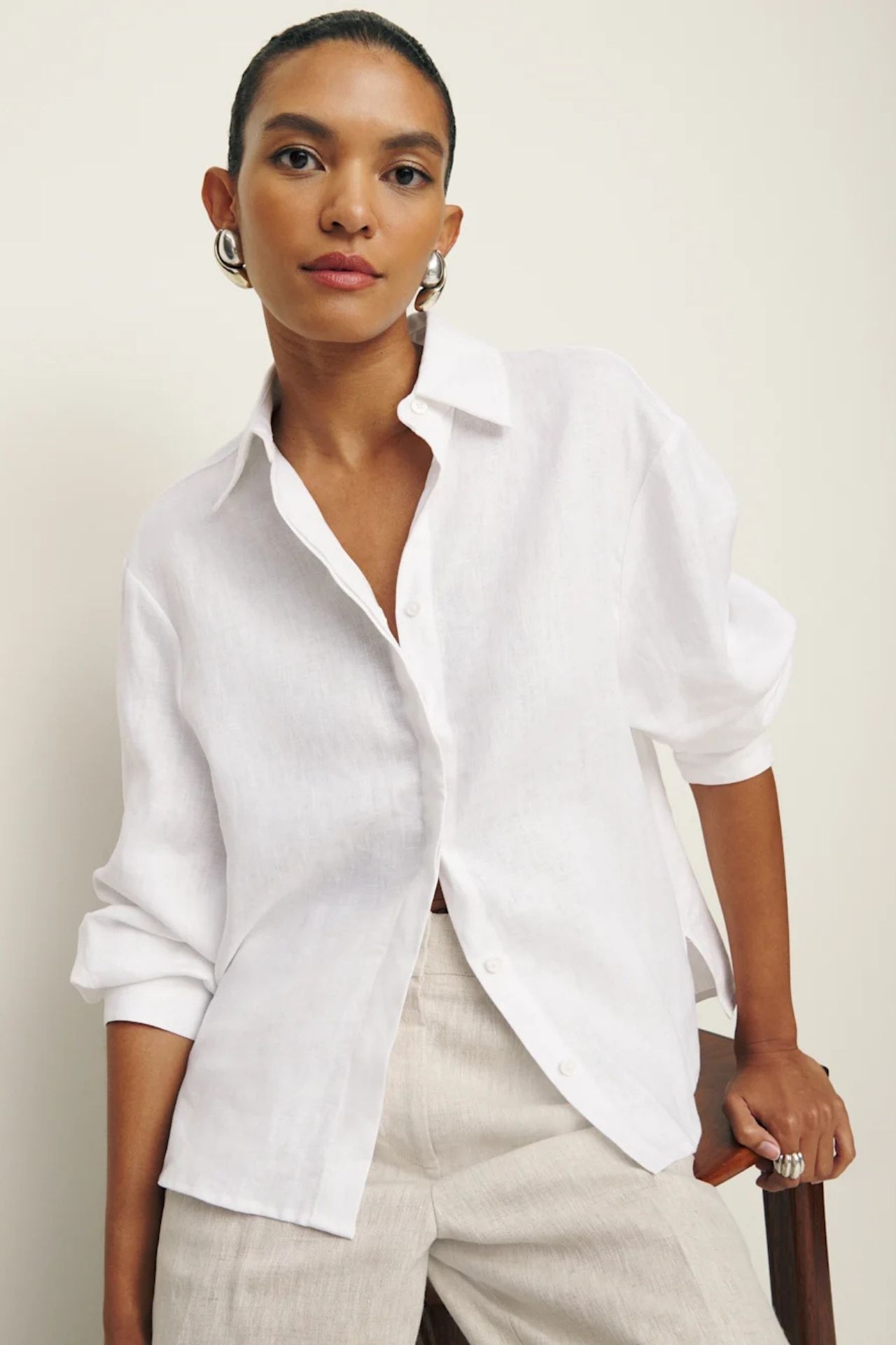 Andy Oversized Linen Shirt