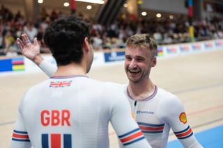 Dan Bigham at the UCI Track World Championships 2024