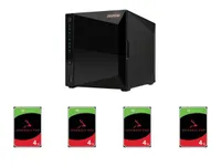 Asustor Drivestor 4 Pro 4 Bay NAS + 4 X Seagate IronWolf Pro 4TB HDDs Asustor Drivestor 4 Pro 4 Bay NAS + 4 X Seagate IronWolf Pro 4TB HDDs