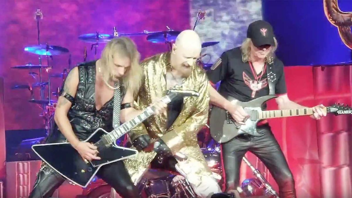 Judas Priest performing live 