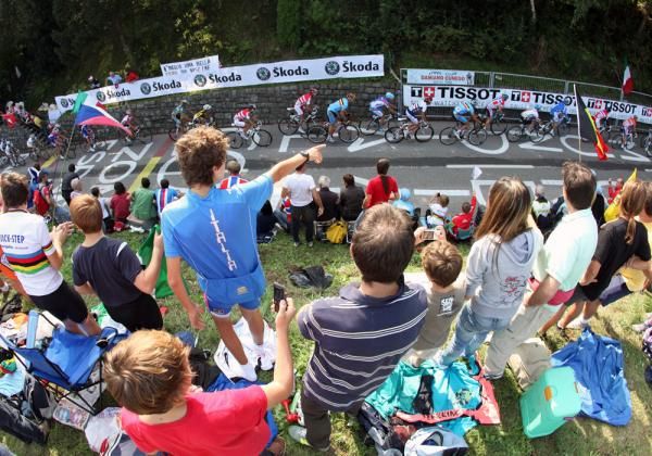 Fans were out in force today, supporting their national heros.