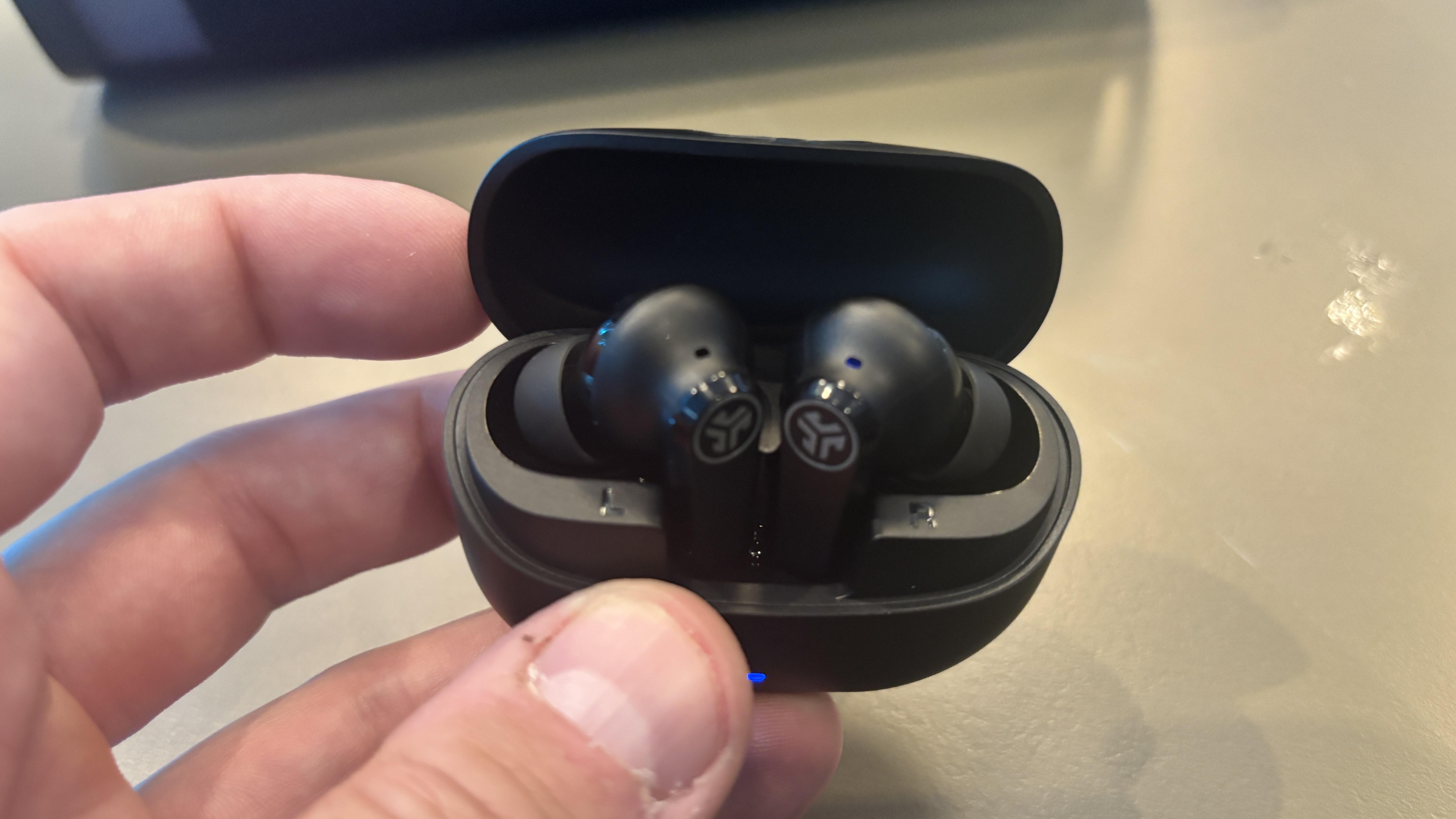 JLab Go Pods earbuds in black
