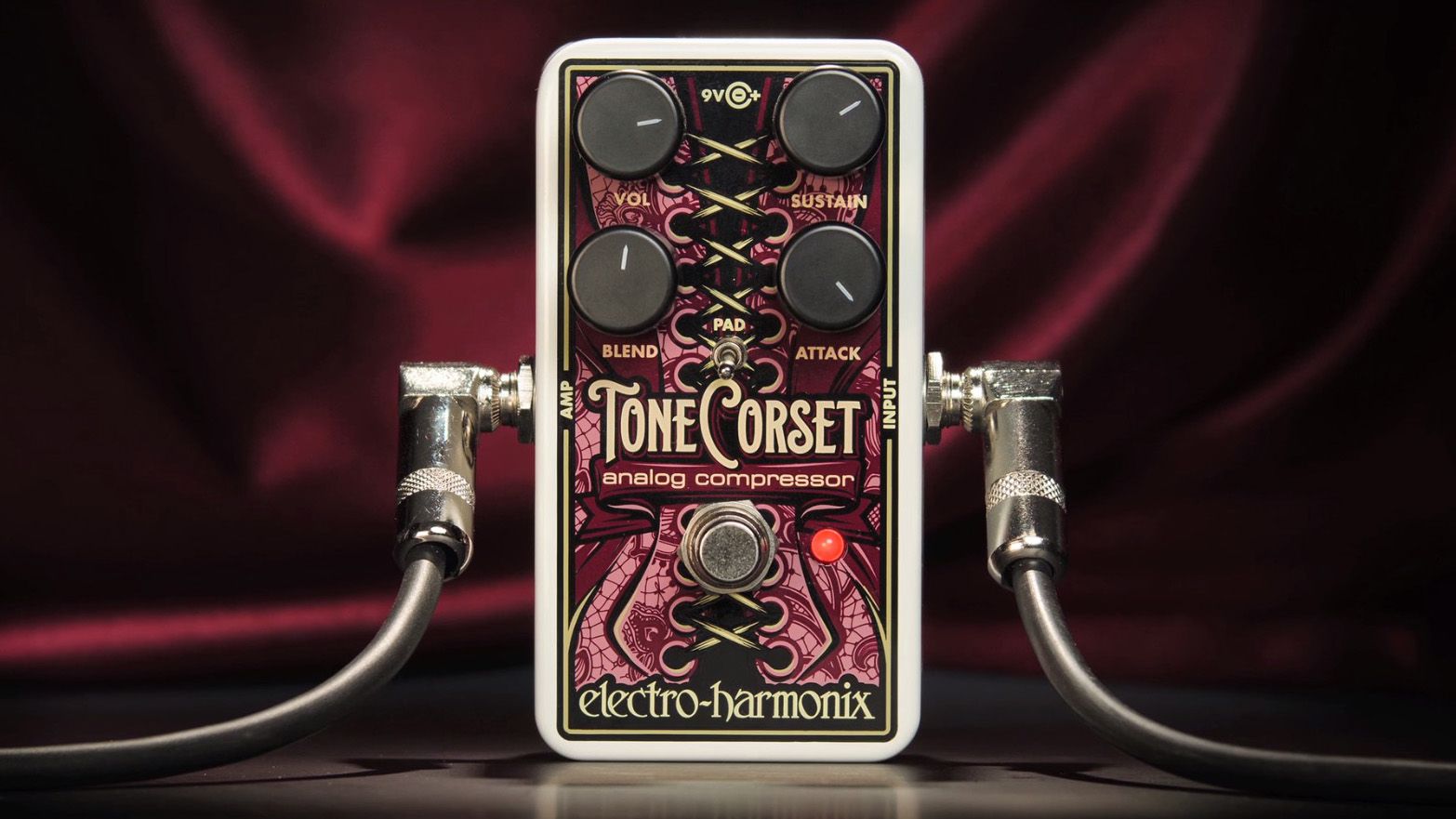 Electro-Harmonix wants to squeeze its Tone Corset compressor pedal