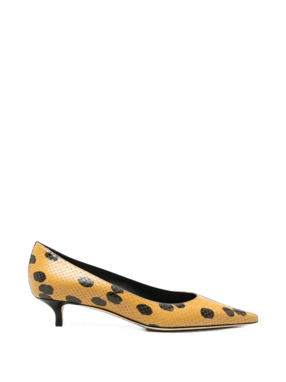 Jimmy Choo Polka-Dot Snakeskin-Effect Pumps | 36