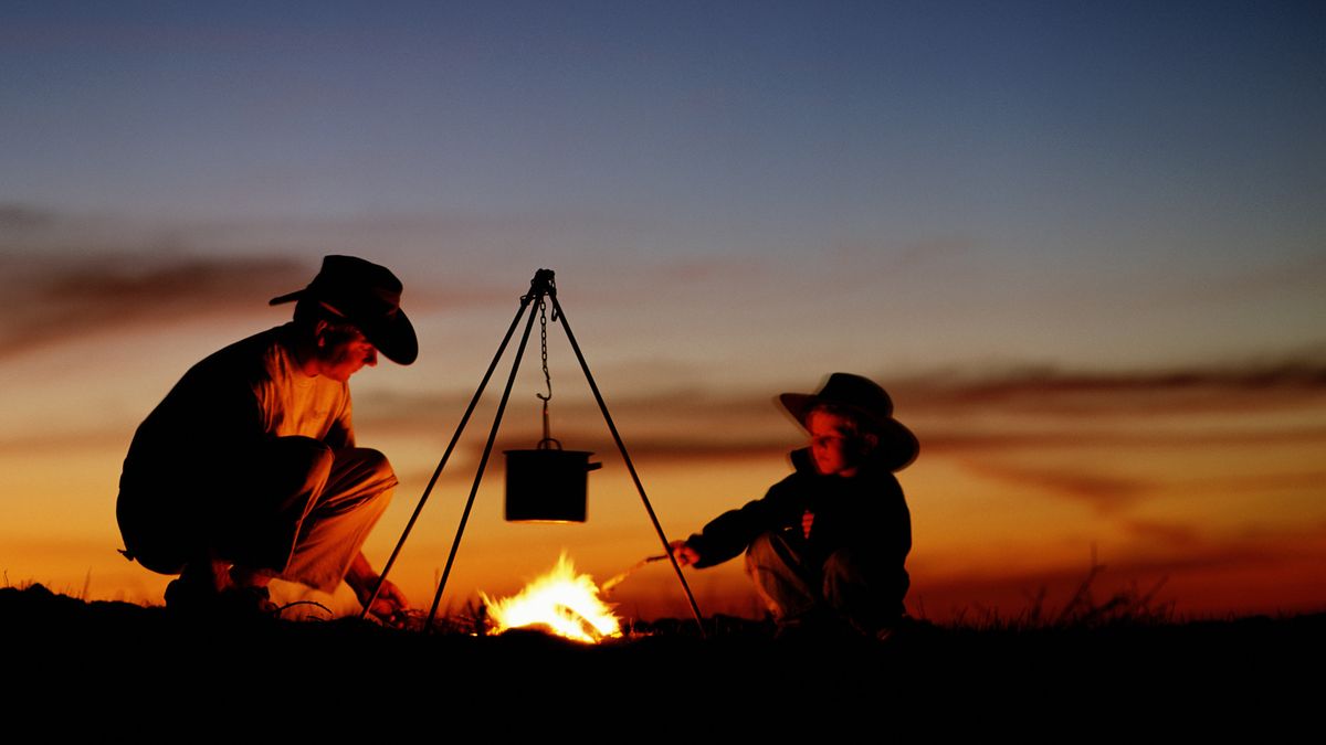 how to cook over a campfire: campfire cooking