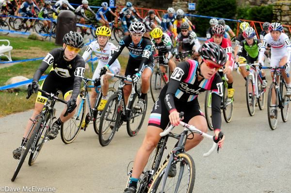 Gabby Day (Rapha Focus) on the pavement