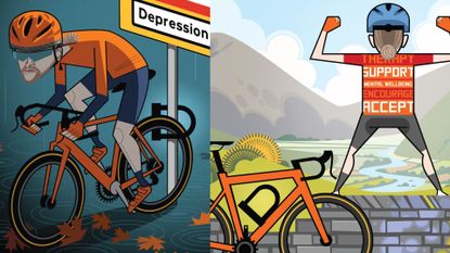 Rates of depression have risen dramatically since the pandemic – and cyclists aren’t immune