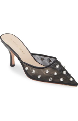 Paloma Embellished Pointed Toe Mule