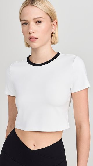 Splits59 Airweight Short Sleeve Crop Tee