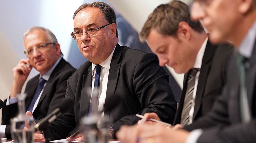 Governor of the Bank of England Andrew Bailey