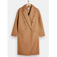 Camel Classic Double Breasted Coat, now £49.99 was £69.99