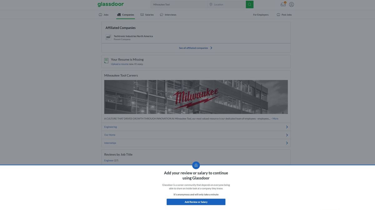 Glassdoor review TechRadar