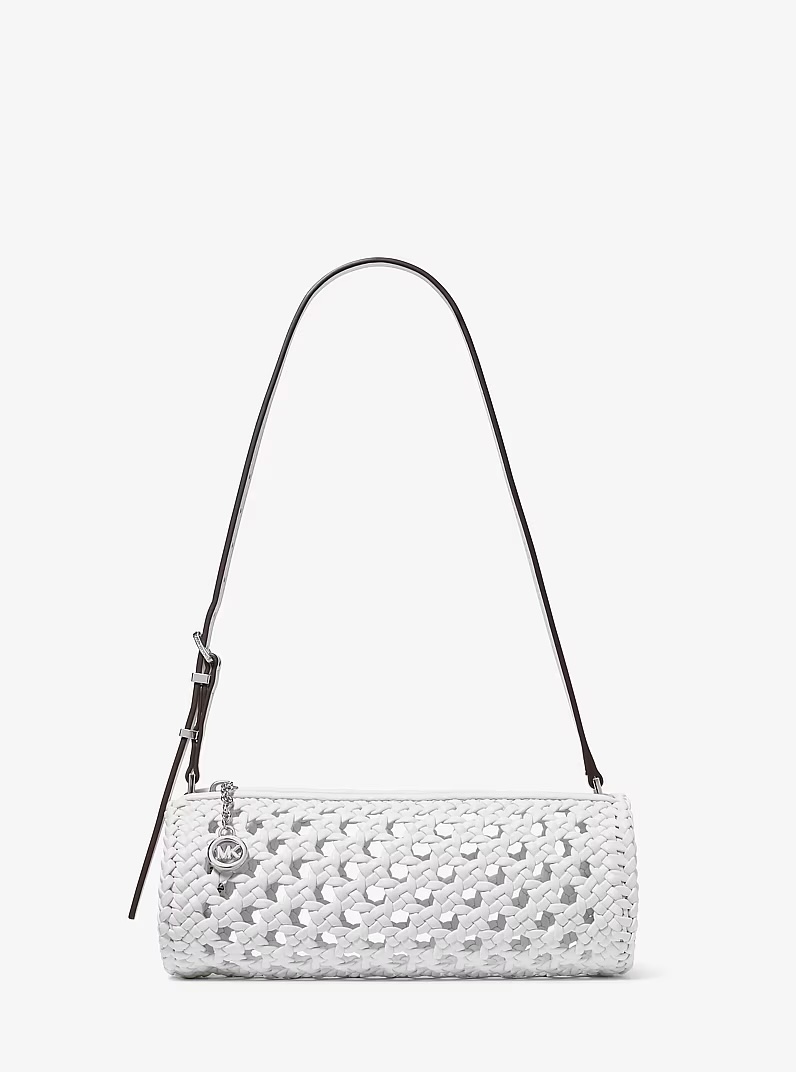 Michael Kors, Izzy Small Crocheted Barrel Pochette