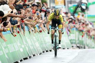 Sepp Kuss wins the final stage and overall at the Tour of Utah