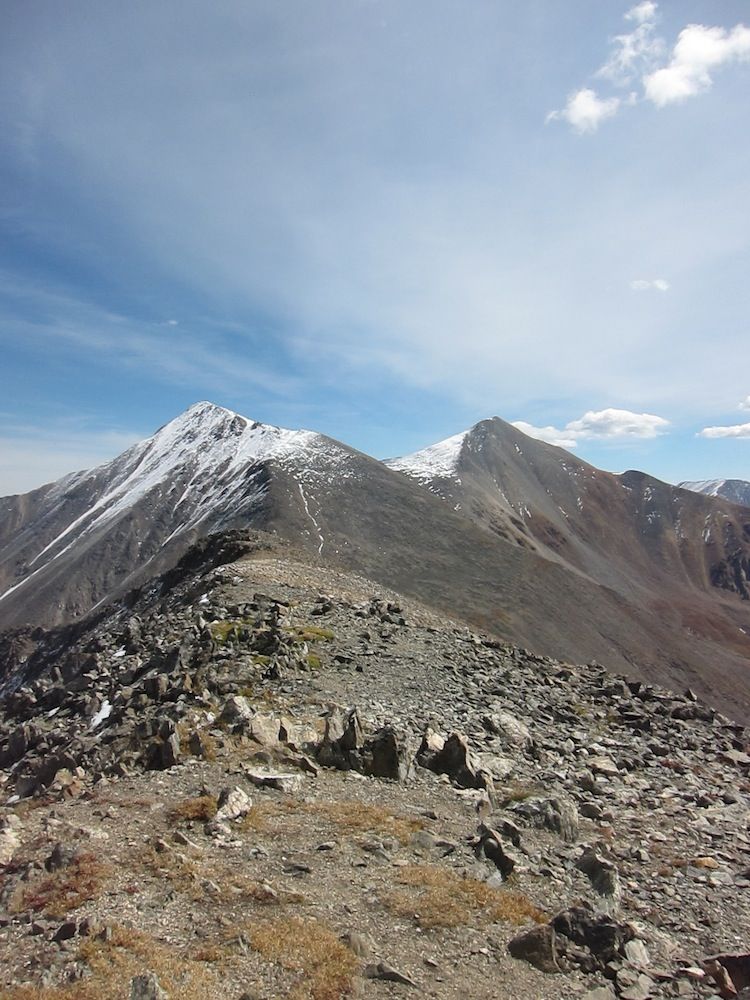 Torreys and Grays Peaks in Colorado