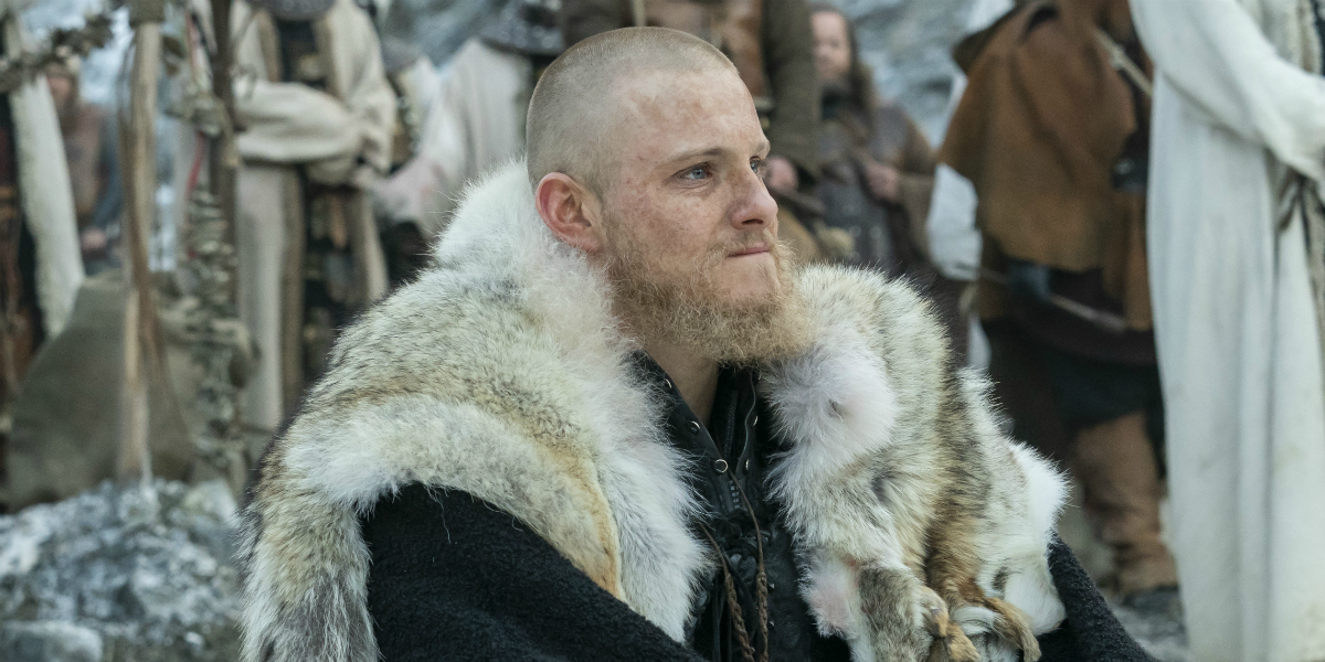 Viking Ragnar's youngest sons which is also the famous bjorn ironside's  half brothers, protrayed…