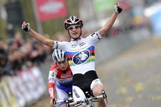 Marianne Vos took out the elite women's race.
