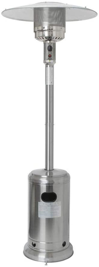 Hampton Bay 48000 Btu Stainless Steel Patio Heater | Currently $328.99